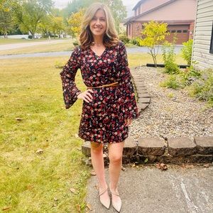 Elegant Floral Dress